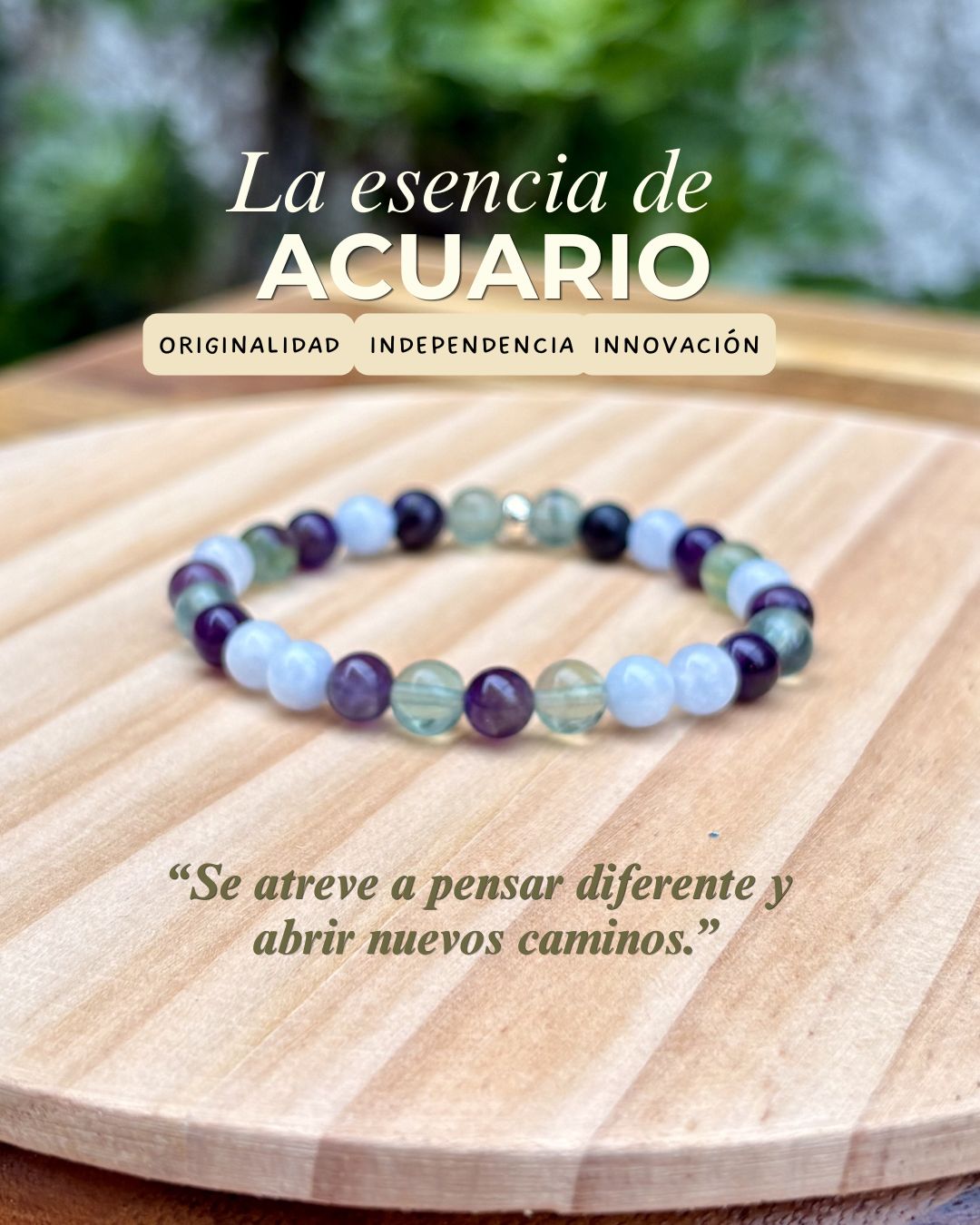 Pulsera Acuario | Colección Signos - Imagen 3