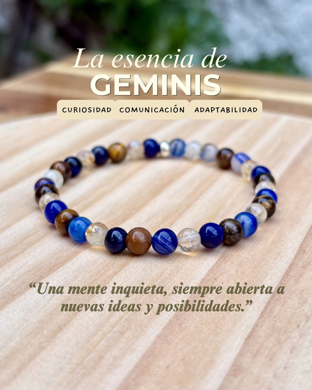Pulsera Géminis | Colección Signos - Imagen 3