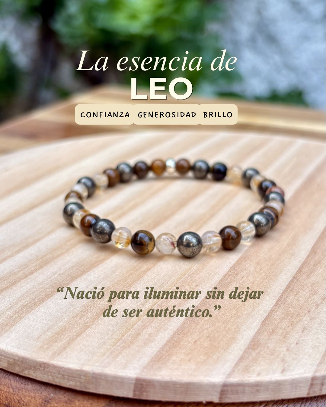 Pulsera Leo | Colección Signos - Imagen 3