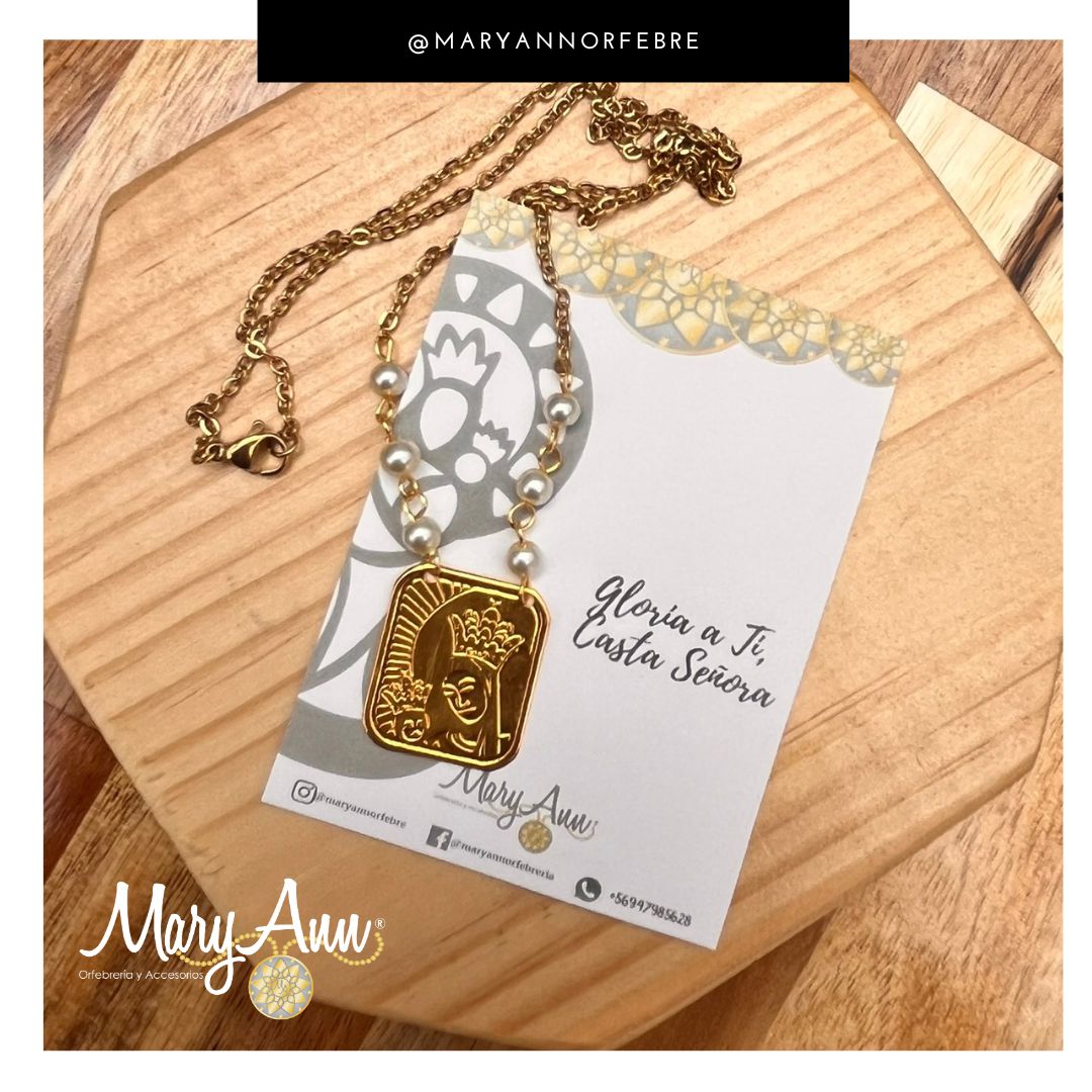 Collar Chinita, Devoción Mariana | mod 1