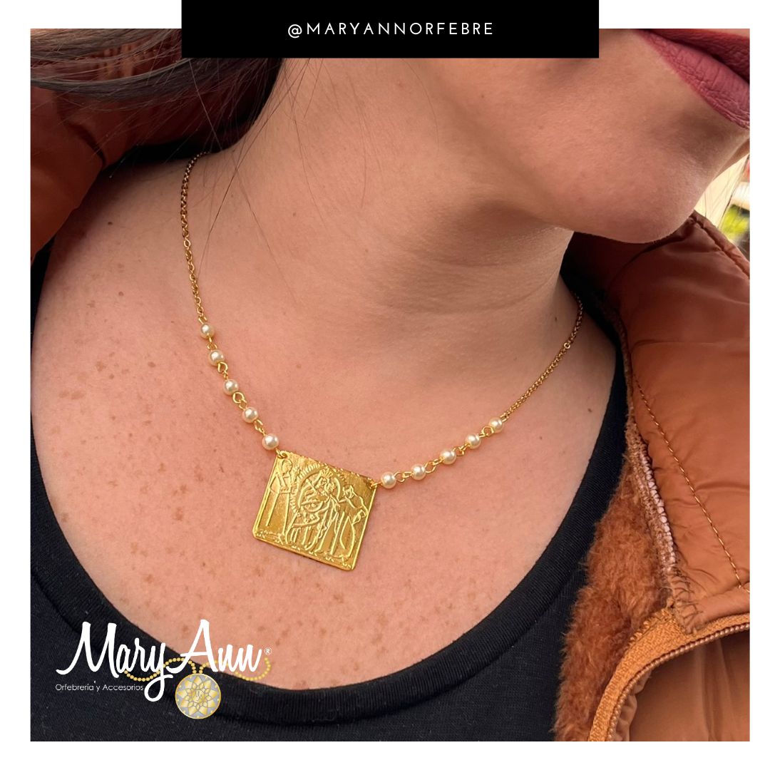 Collar Chinita, Devoción Mariana | mod 3 - Imagen 2